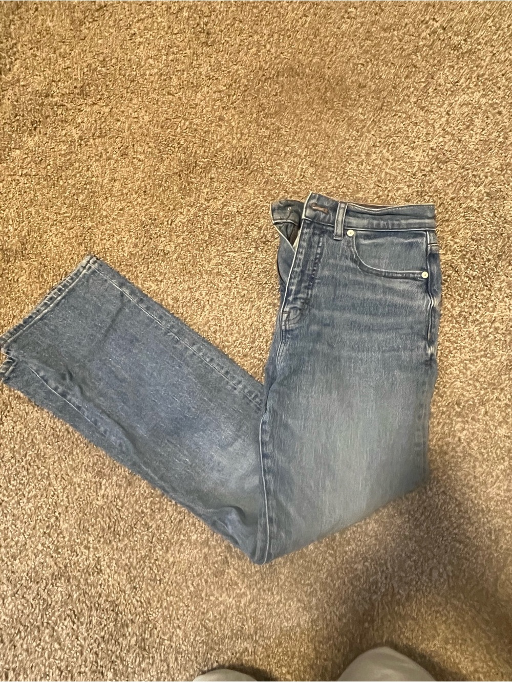Madewell 90s straight Jean
